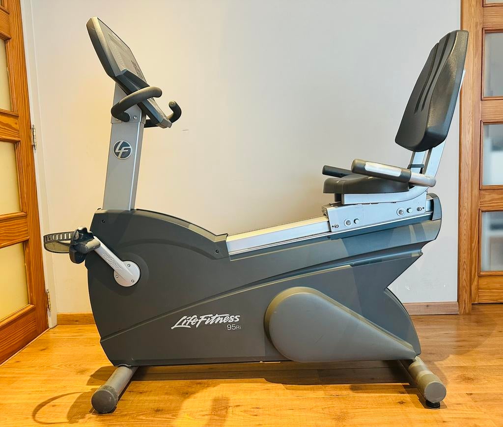 Life Fitness 95Ri – Professionele Ligfiets – Topconditie!, Ligfiets, Ophalen of Verzenden, Zo goed als nieuw, Metaal