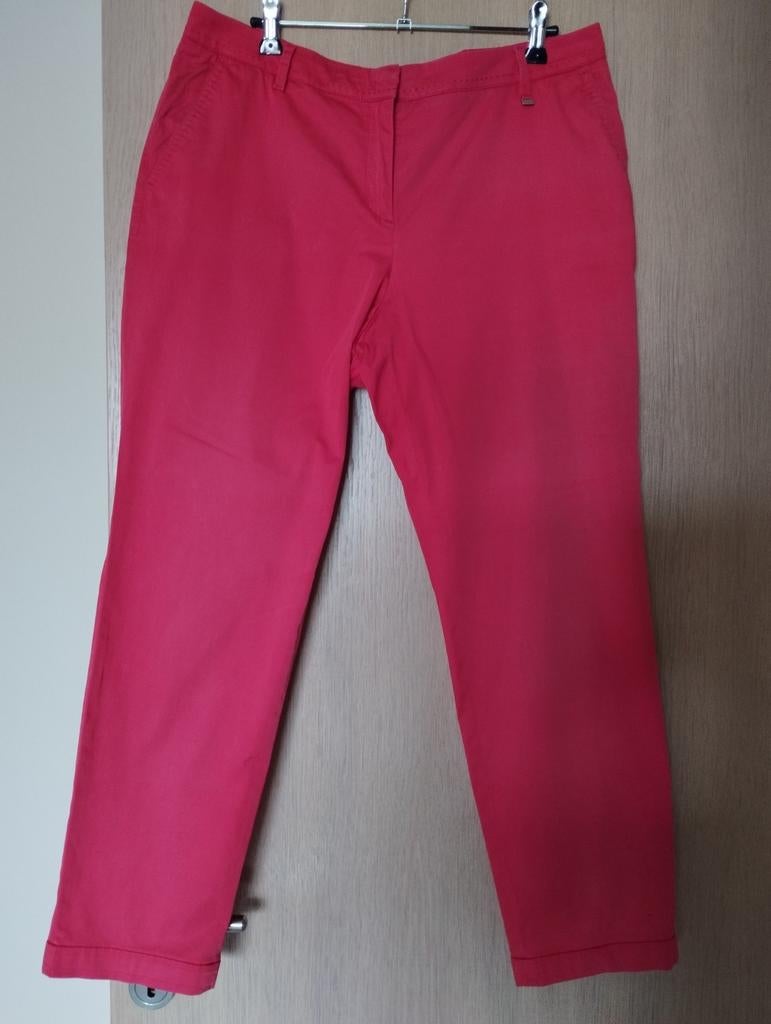 Rode broek Marc Cain xl, Ophalen of Verzenden, Gedragen