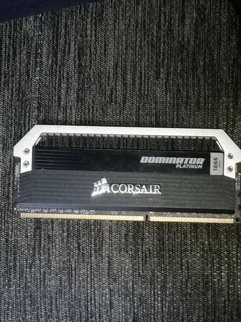 Corsair dominator platinum ddr 3 1866Mhz, 8 GB, DDR3, Comme neuf, Enlèvement