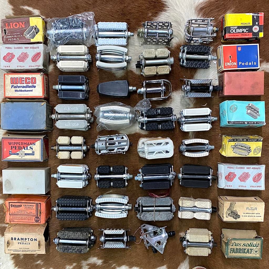 Fietspedalen. Antieke, vintage en retro pedalen ongebruikt., Ophalen of Verzenden