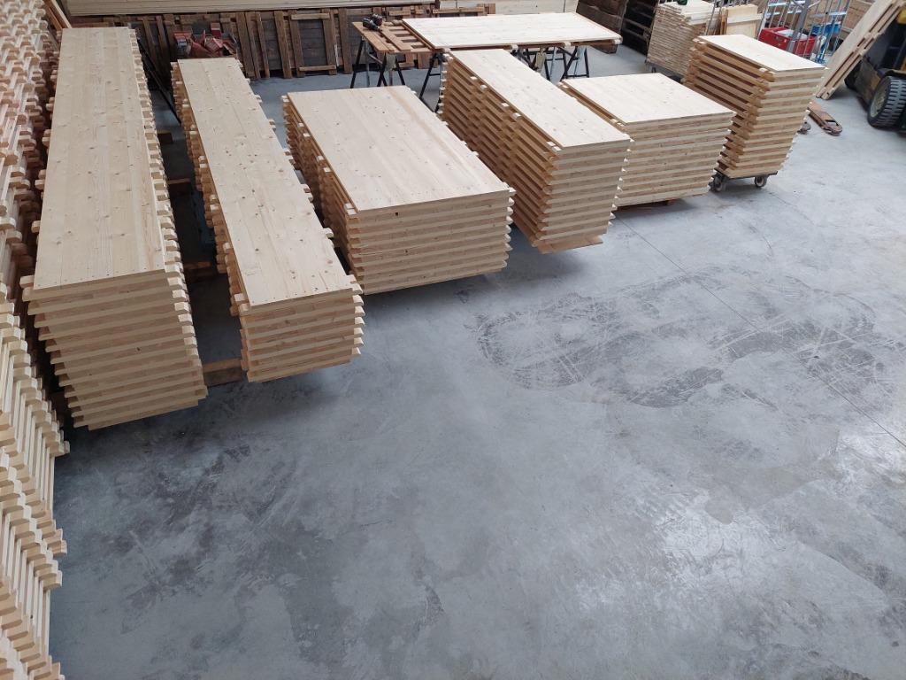 À vendre tente de sol de terrasse tente de fête de sol tente, Jardin & Terrasse, Enlèvement, Neuf, Bois