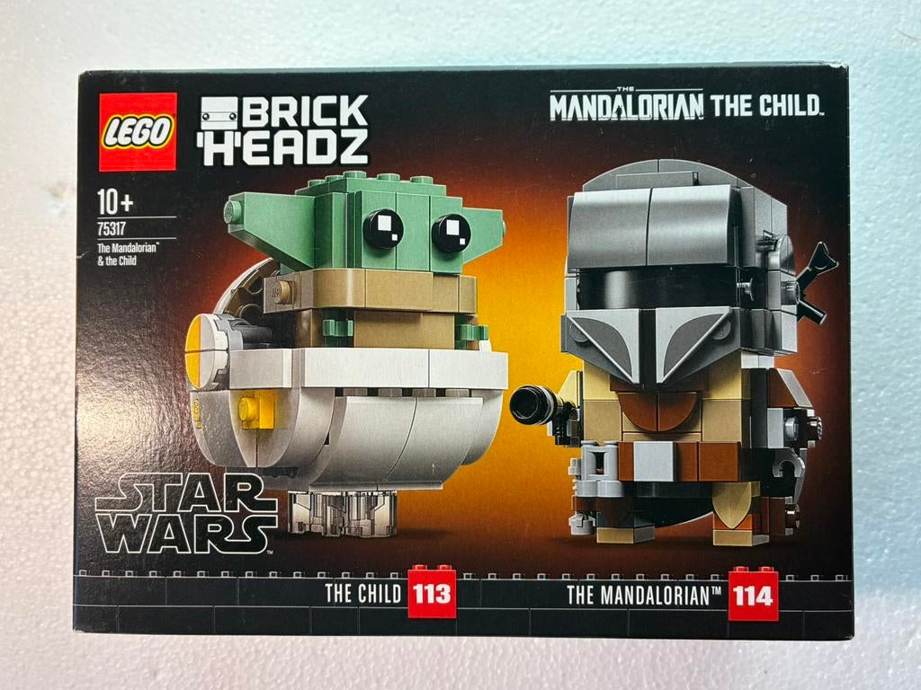LEGO Star Wars Brickheadz 75317, Kinderen en Baby's, Speelgoed | Duplo en Lego, Nieuw, Lego, Complete set, Ophalen of Verzenden