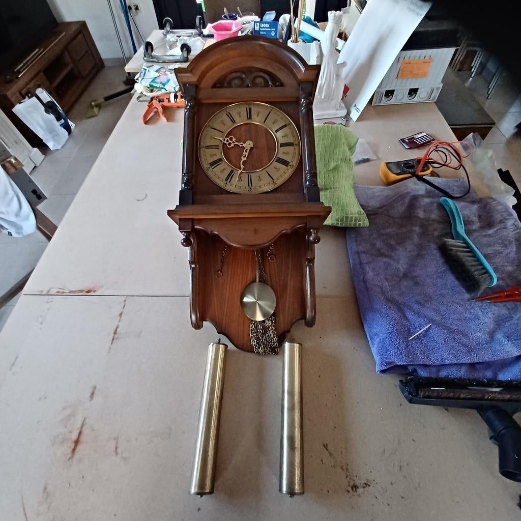 Hermle wandklok, Antiek en Kunst, Antiek | Klokken, Ophalen