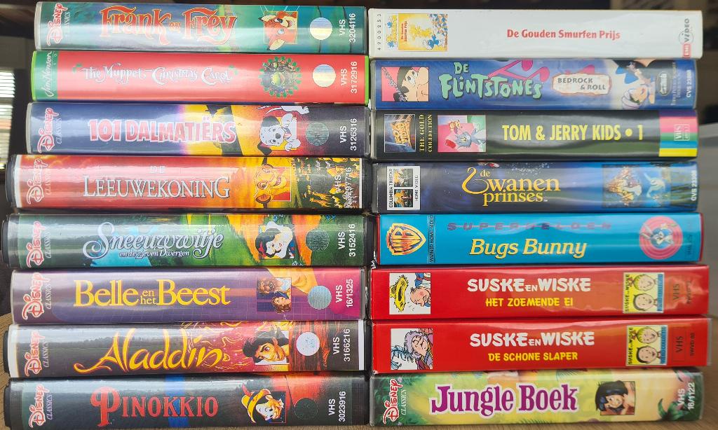 videocassettes kinderen, Cd's en Dvd's, Ophalen