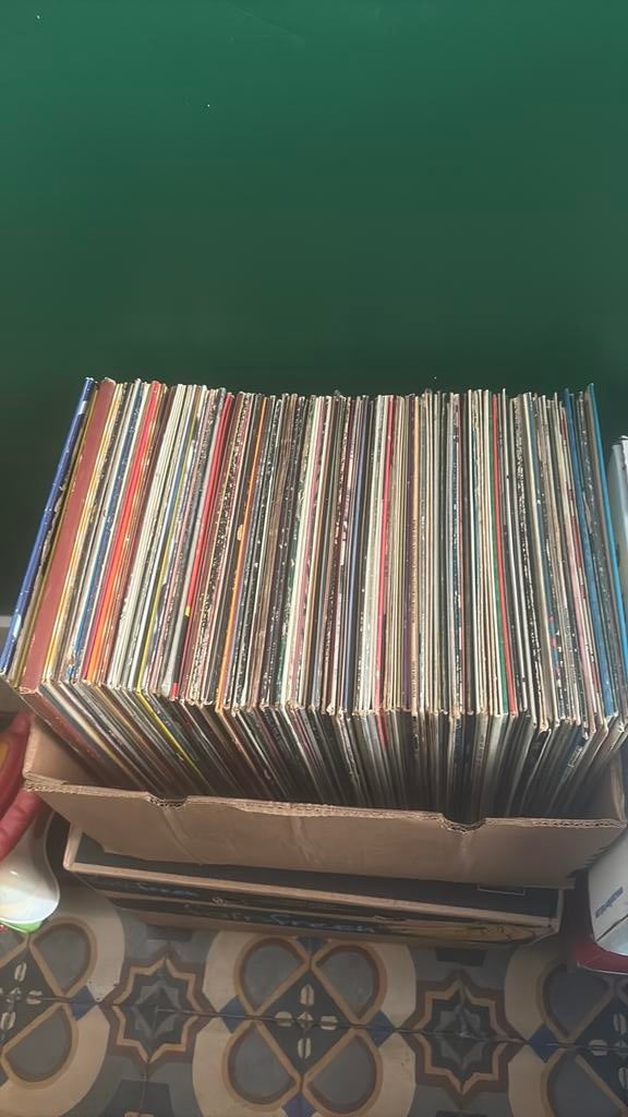 +1000 pieces vinyle 33 tours 45 tours 78 tours 45 tours maxi, CD & DVD, Enlèvement, Utilisé, Pop