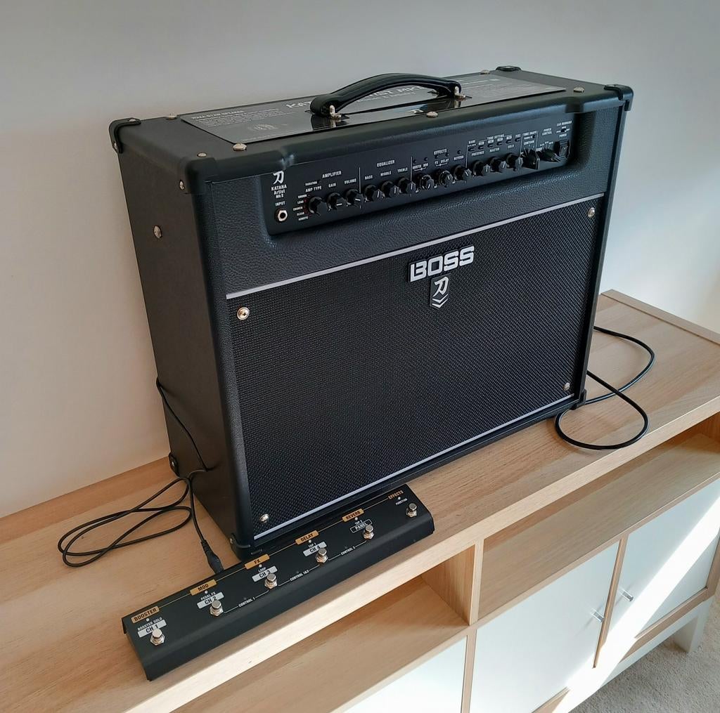 Boss Katana Artist MKII 100 watt gitaarversterker combo, Muziek en Instrumenten, Versterkers | Bas en Gitaar, Ophalen, Zo goed als nieuw