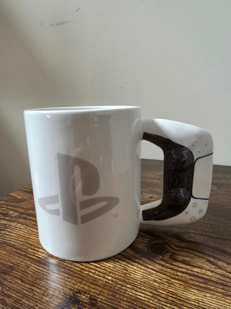 Mug tasse play station 5 padalone blanche, Neuf, Enlèvement ou Envoi, Autres styles, Porcelaine