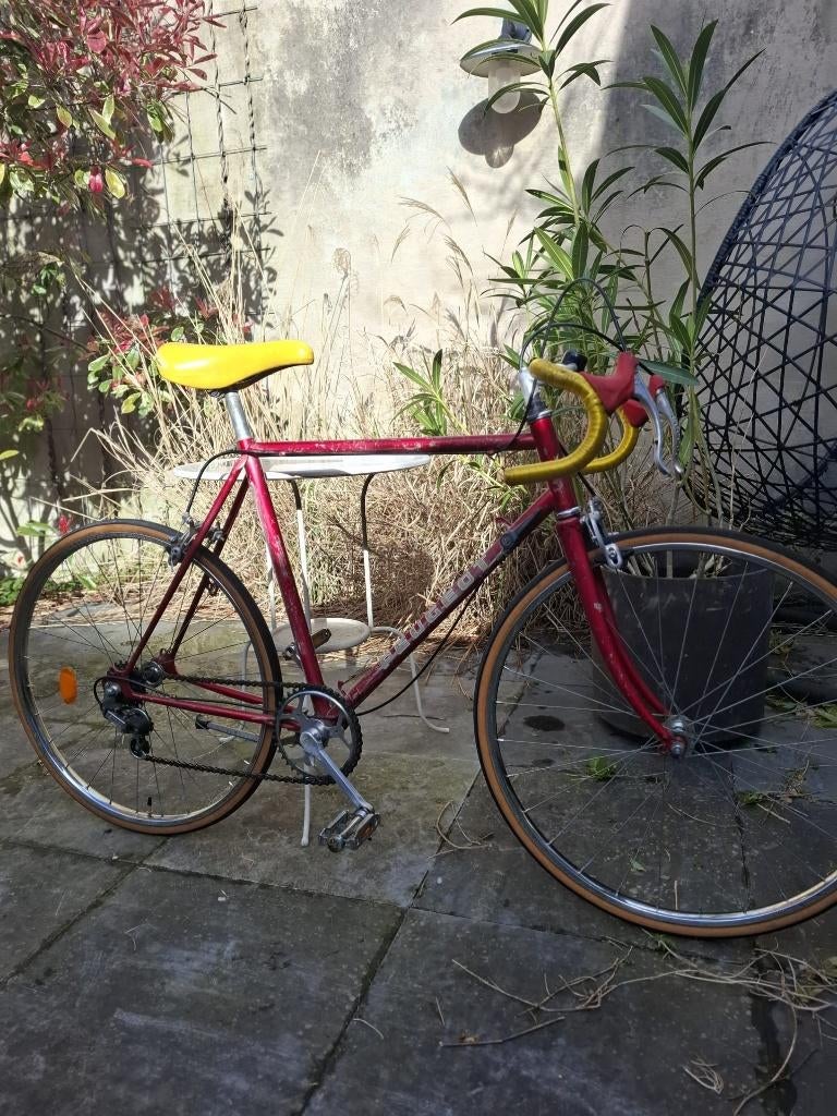 Retro Koersfiets kinderen Peugeot, Fietsen en Brommers, Ophalen, Gebruikt, 20 inch of meer, Peugeot