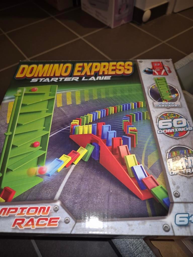 Domino complet plus jeux construction magnetic, Kinderen en Baby's, Ophalen