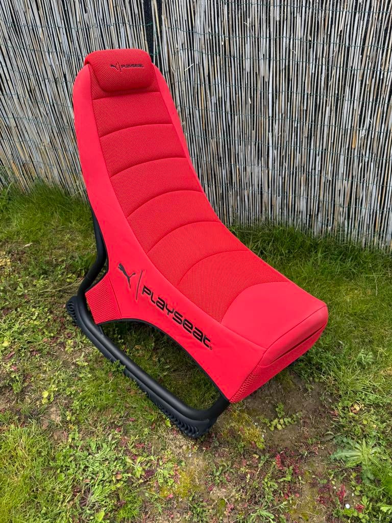 Playseat Puma Gaming Stoel Rood, Games en Spelcomputers, Playseat, Ophalen, Zo goed als nieuw, Racestoel