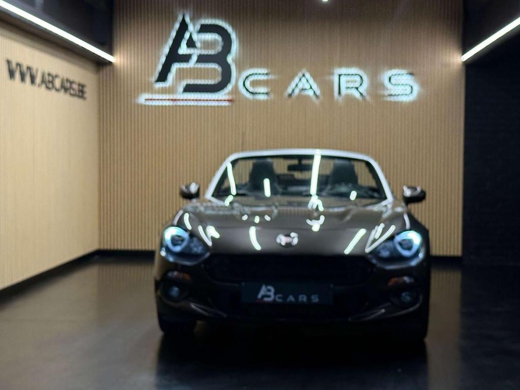 Fiat 124 Spider 1.4 MultiAir Lusso * GARANTIE 12 MOIS *, Autos, Fiat, Cuir, Argent ou Gris, Euro 6, Boîte manuelle