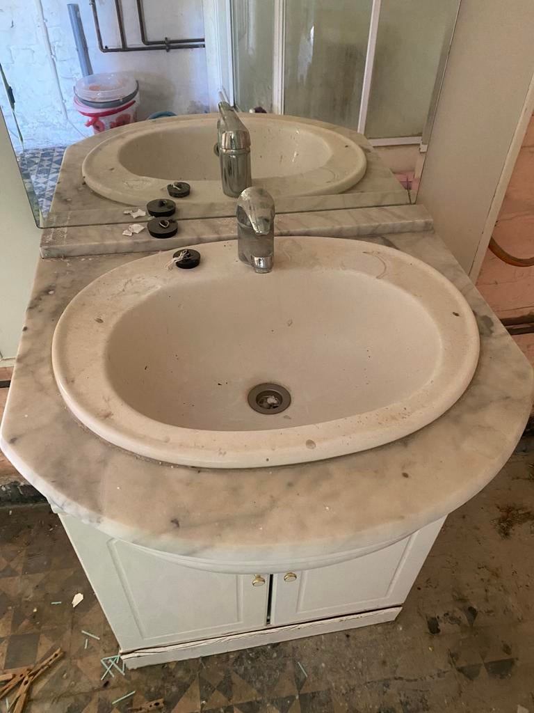 lavabo, Enlèvement, Comme neuf
