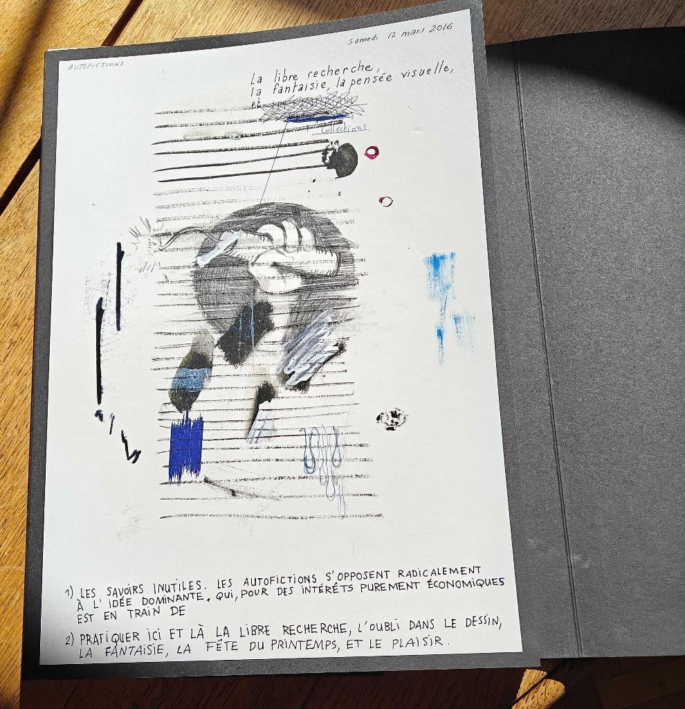 Autofictions, Jean-Pierre Marquet, 2016, Antiek en Kunst, Kunst | Tekeningen en Fotografie, Ophalen