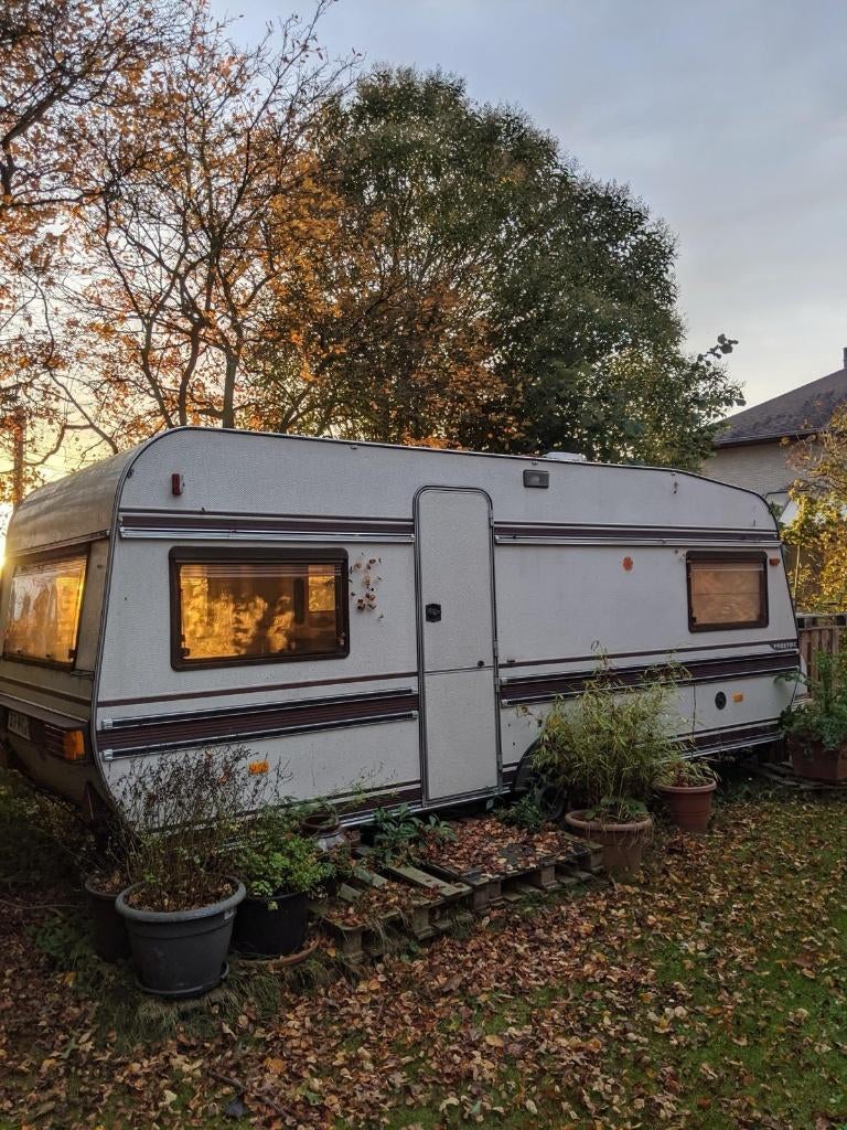 caravan, extra slaapkamer, Caravans en Kamperen, Vast bed, Hobby, Tot en met 2, Particulier