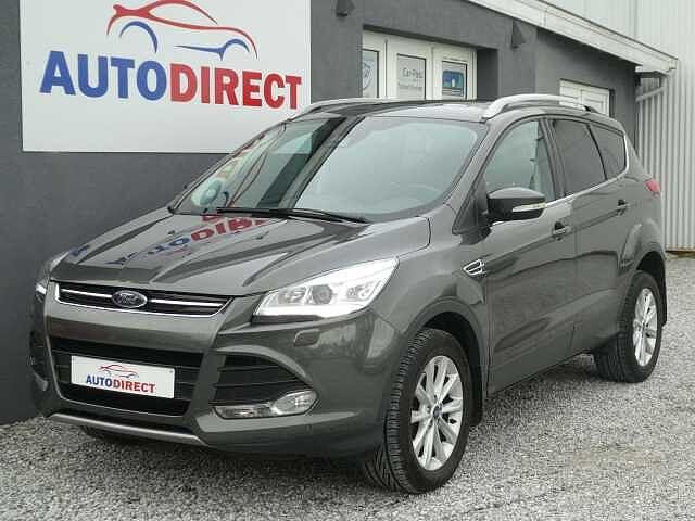 Ford Kuga 1.5 EcoBoost AWD Titanium Cuir, Navi, Xenon, Cam, Autos, Ford, Argent ou Gris, Achat, Entreprise, 179 ch