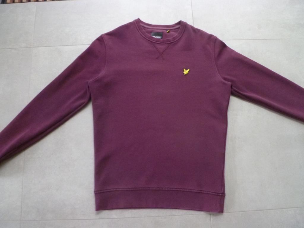 Sweater Lyle & Scott - bordeaux - maat XS, Enlèvement ou Envoi, Lyle & Scott, Porté, Violet