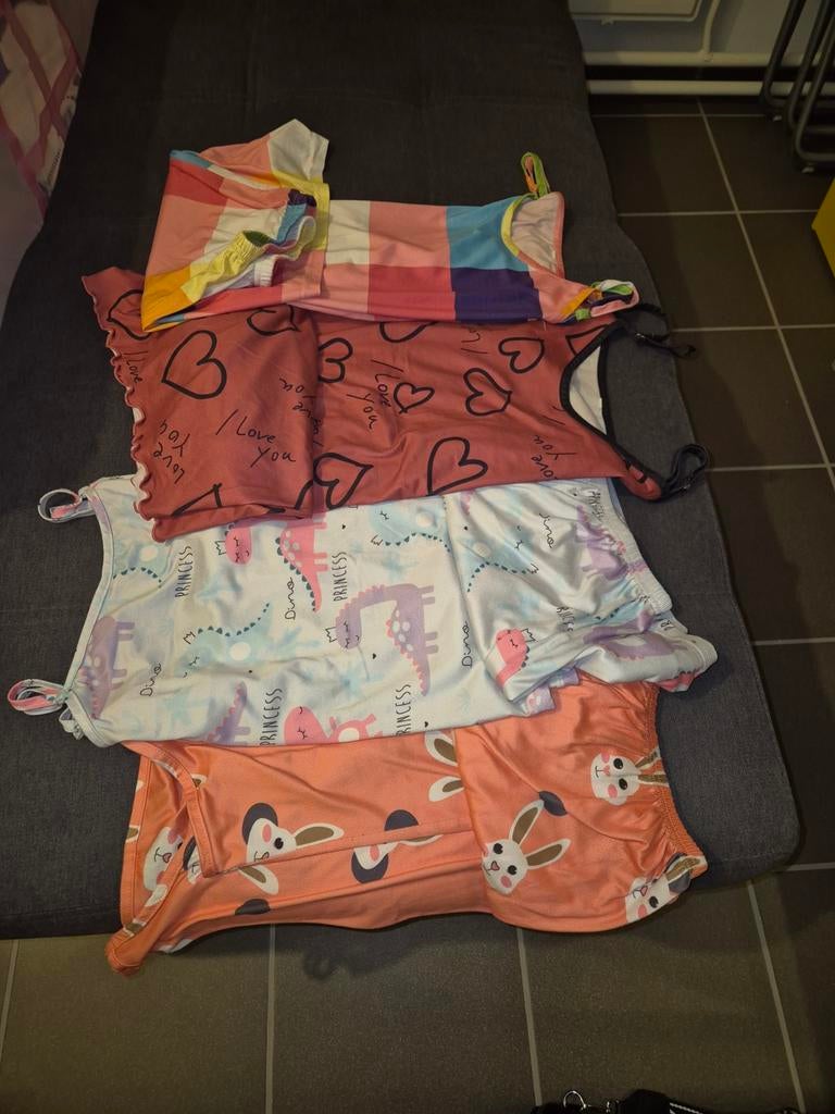 Lot 4 pyjama top short, Kleding | Dames, Pyjama's, Ophalen