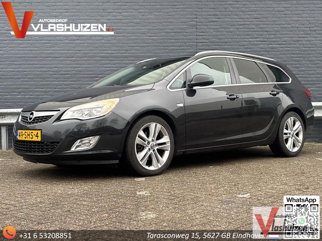 Opel Astra Sports Tourer 1.6 Turbo Cosmo | Navi | Cruise | S, Auto's, Opel, Zwart, 161 g/km, Zwart, Astra