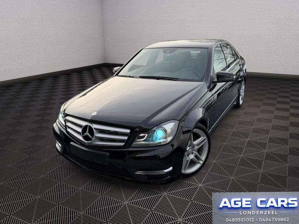 Mercedes-Benz C200 AMG-LINE Essence automatique, Euro 5, Achat, Entreprise, Noir