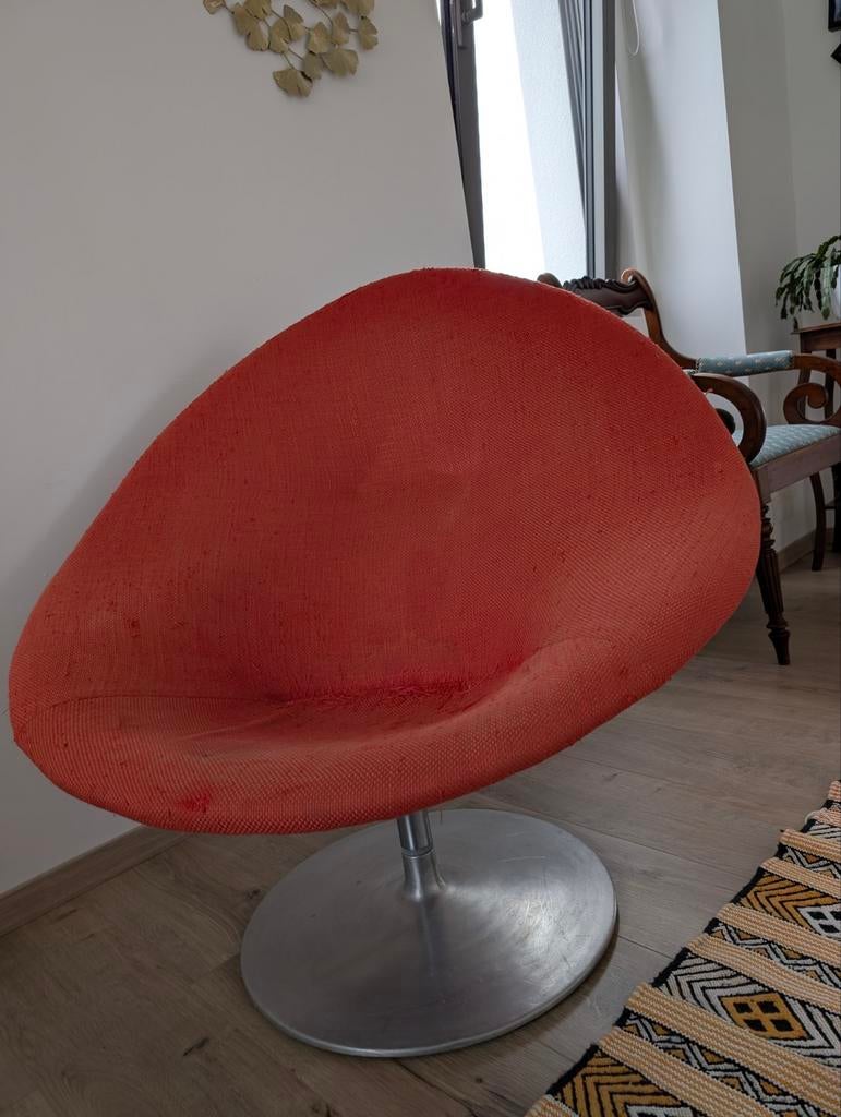 Fauteuil Big Globe avec Ottomane Pierre Paulin pour Artifort, Ophalen