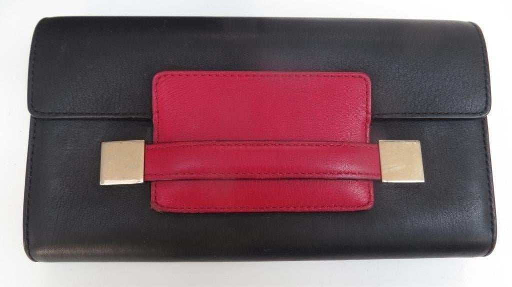 Delvaux portefeuille madam, Overige merken, Gebruikt, Zwart, Ophalen of Verzenden