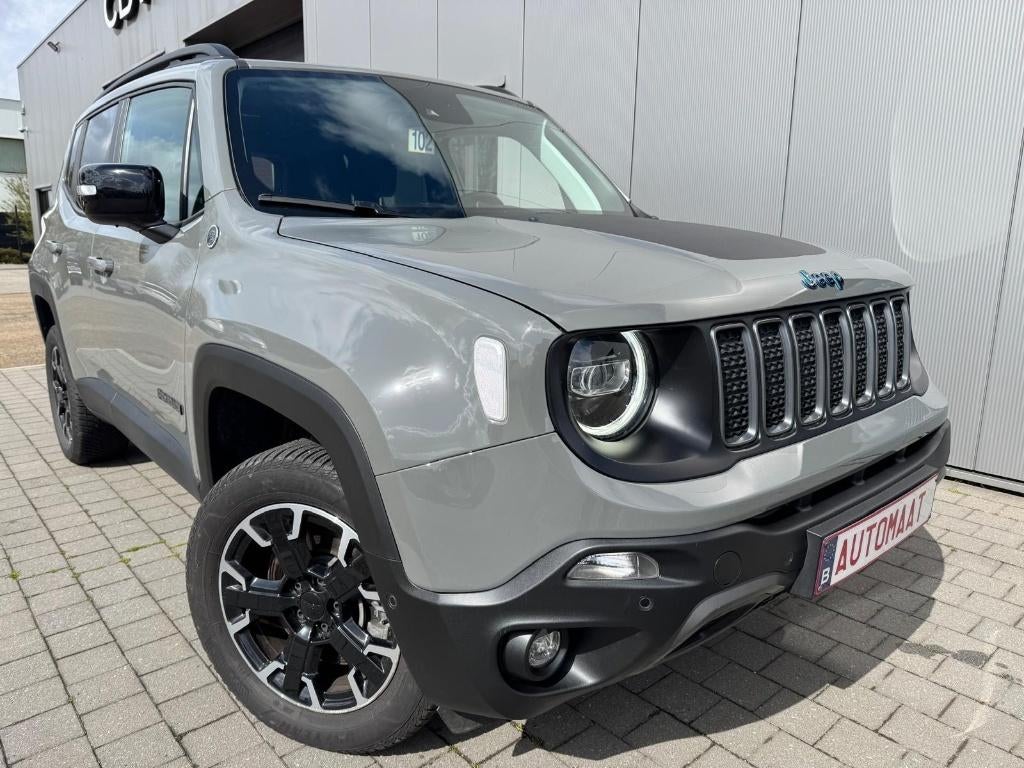 Jeep Renegade Trail Hawk 4x4 Hybride, Auto's, Automaat, Stof, 4 cilinders, Bedrijf