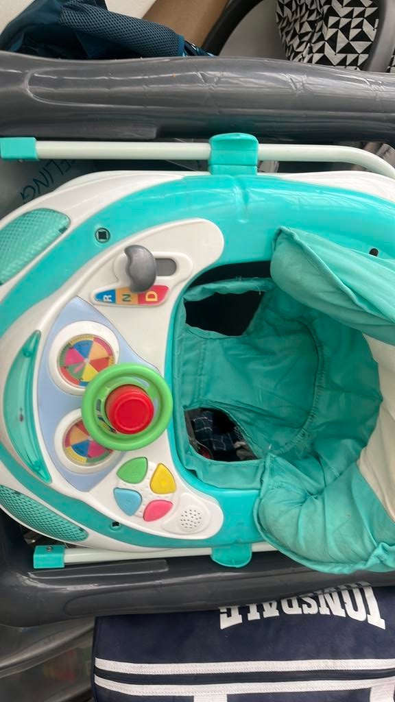 Poussette avec landeau maxi cosi, trotteur.déjà utilisé ., Enlèvement, Utilisé, Poussette, Autres marques