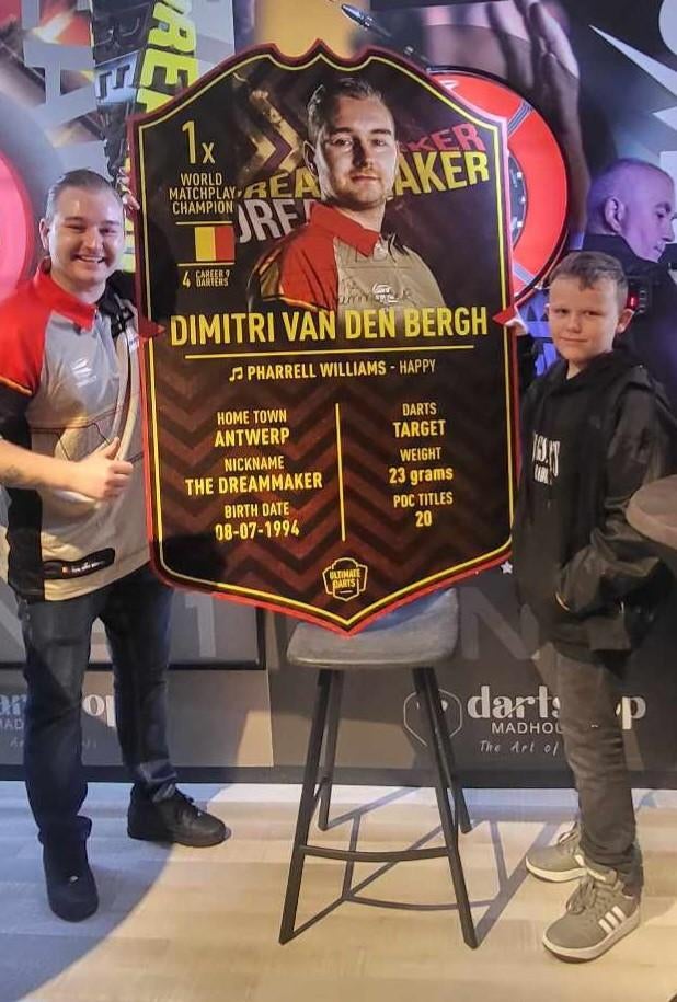 Grote card dimitri van den bergh, Tickets en Kaartjes