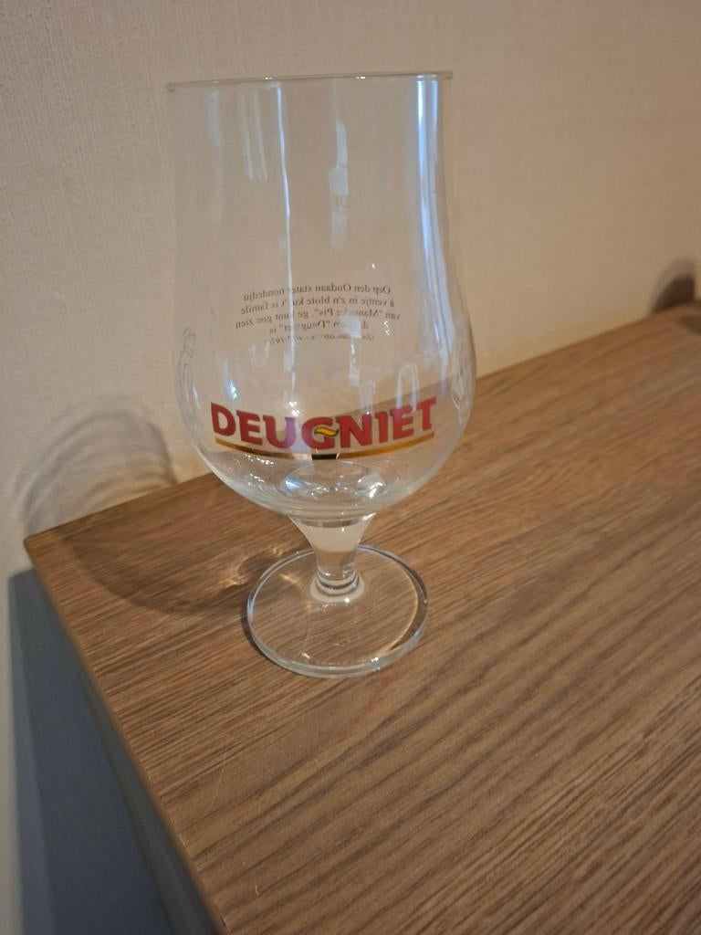 Deugniet Bierglas / Brasserie Du Bocq, Enlèvement ou Envoi, Comme neuf, Verre à bière
