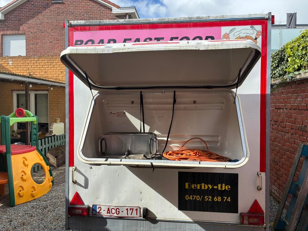 Hamburgerkraam, Articles professionnels, Stock & Retail | Voitures, Enlèvement