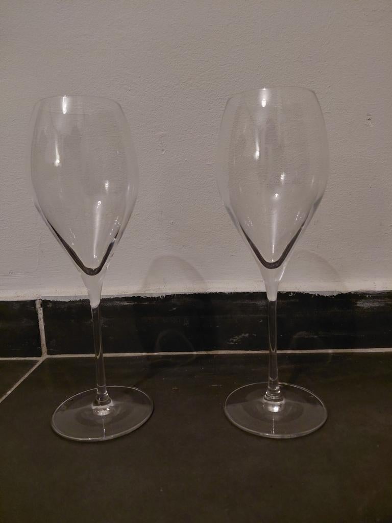 Kristallen champagneglas, Ophalen, Zo goed als nieuw, Borrel- of Shotglas