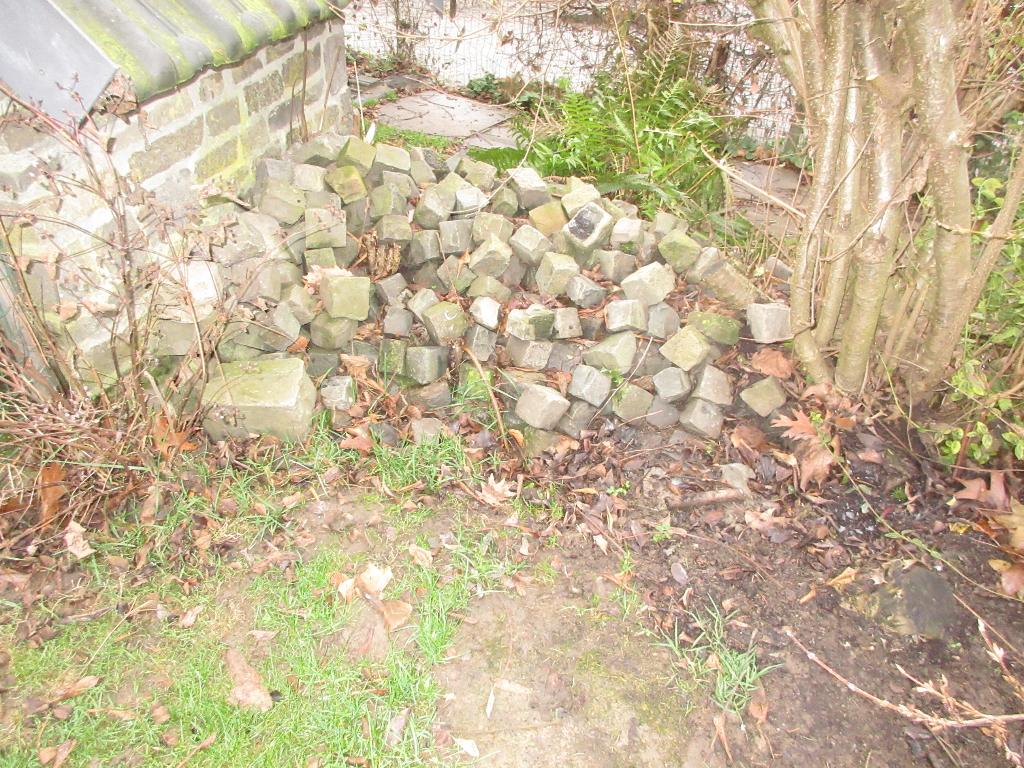Anciens pavés de rue, Jardin & Terrasse, Pavé & Dalles, Comme neuf, Autres types, Pierre naturelle, 10 m²² ou plus, Enlèvement