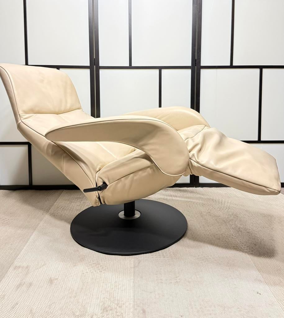 JORI Relax Fauteuil - Heerlijk zitcomfort, Ophalen, Leer, 75 tot 100 cm, Zo goed als nieuw