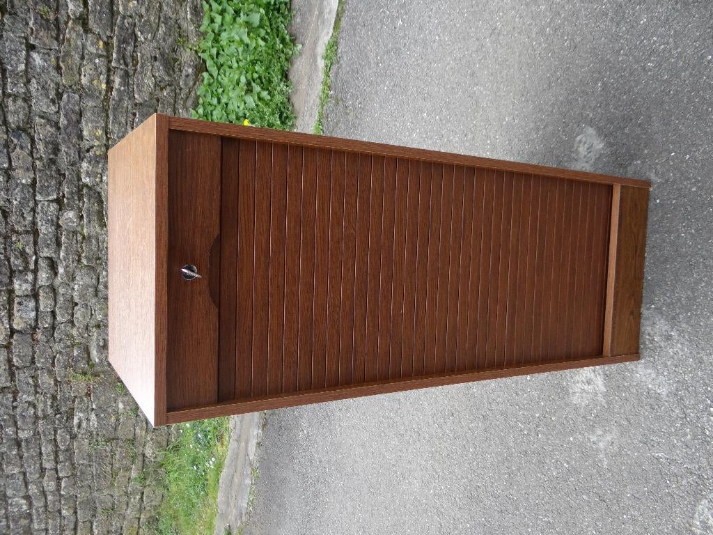 meuble classeur, Enlèvement, Comme neuf, Teck