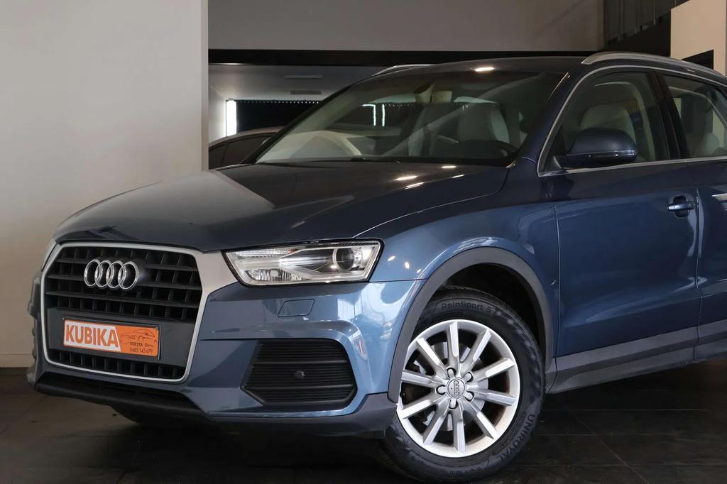 Audi Q3 Q3 1.4 TFSI S tronic Navi ParkS Garantie* (bj 2016), Automaat, Gebruikt, Blauw, Leder