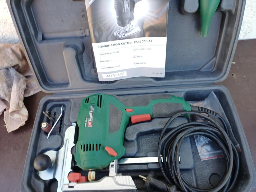 Fraiseuse, Bricolage & Construction, Enlèvement