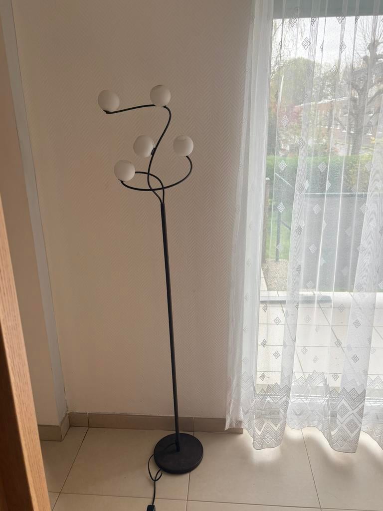 Lampadaire design progressif, Huis en Inrichting, Lampen | Vloerlampen, Ophalen, Zo goed als nieuw