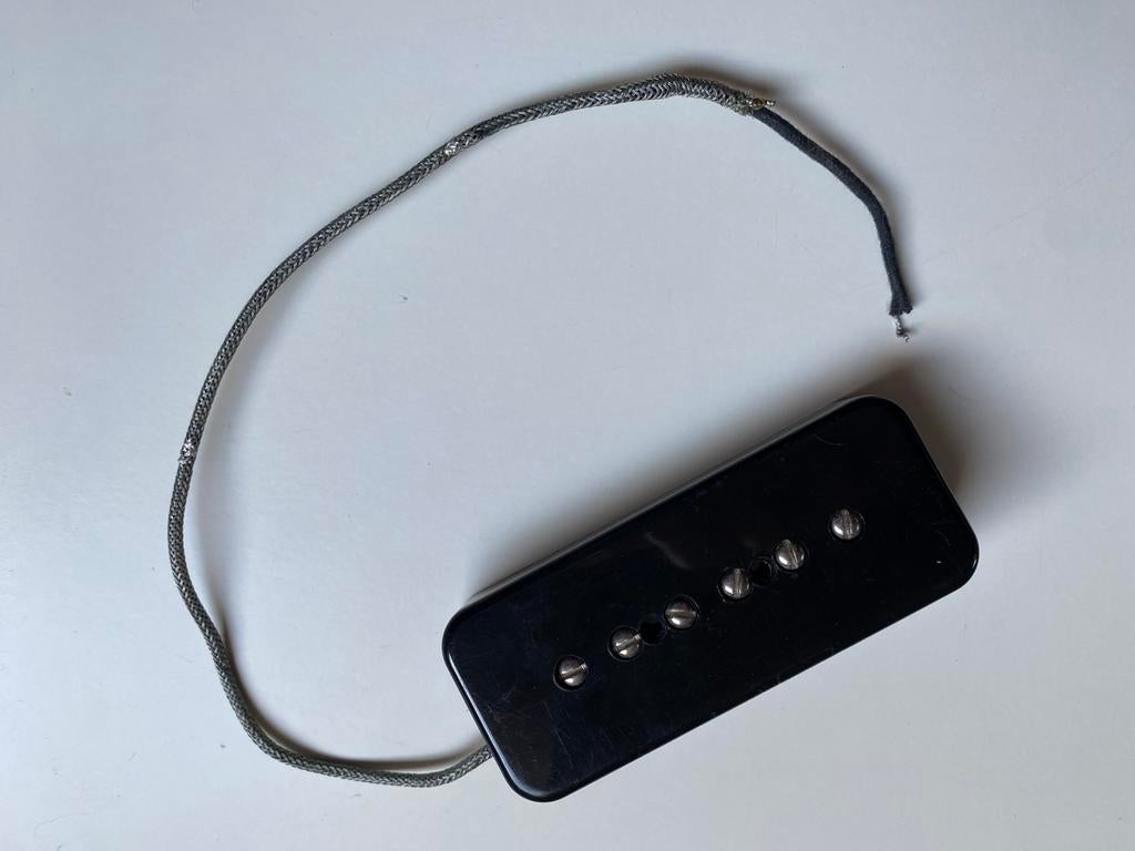 Lollar p-90 50’s wind neck black, Enlèvement ou Envoi, Utilisé, Guitare électrique