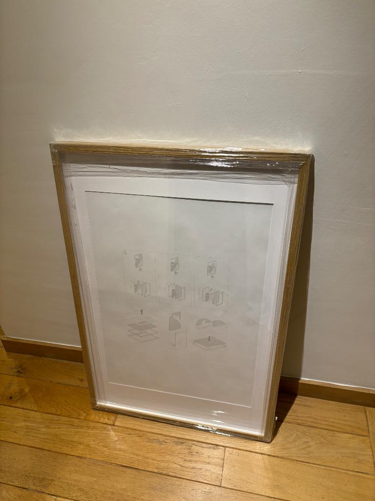 Rodälm lijst kader IKEA 61x91, Ophalen, Nieuw, 75 cm of meer, 50 tot 75 cm