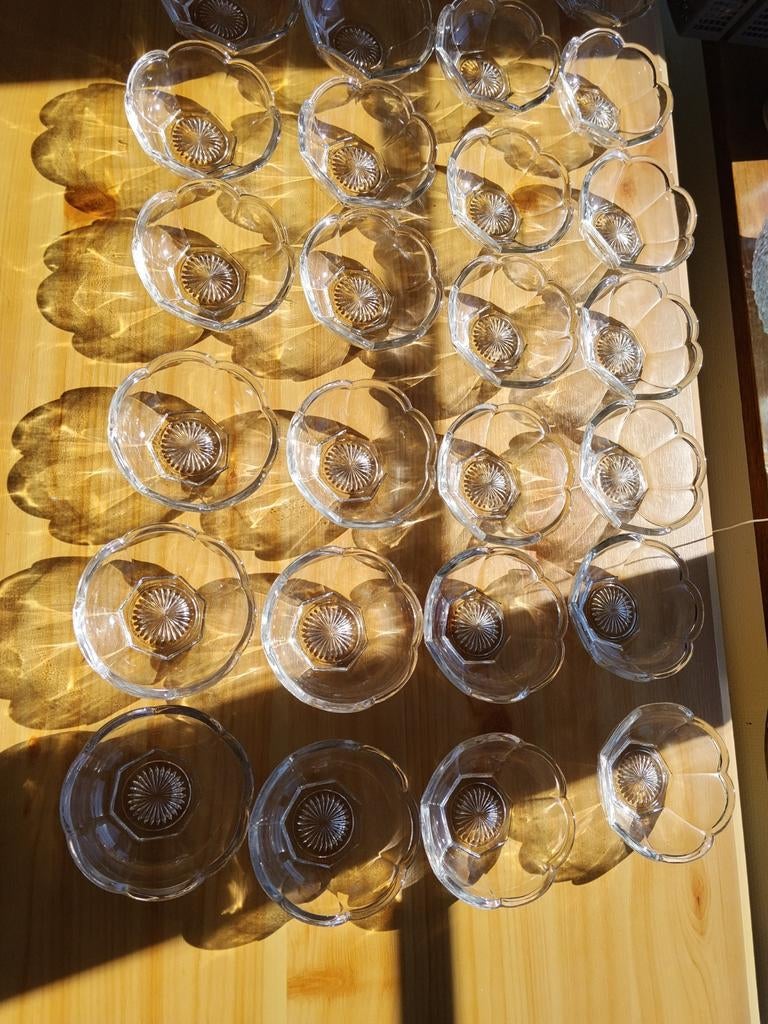 ijs, fruit , crème schaaltjes, Ophalen