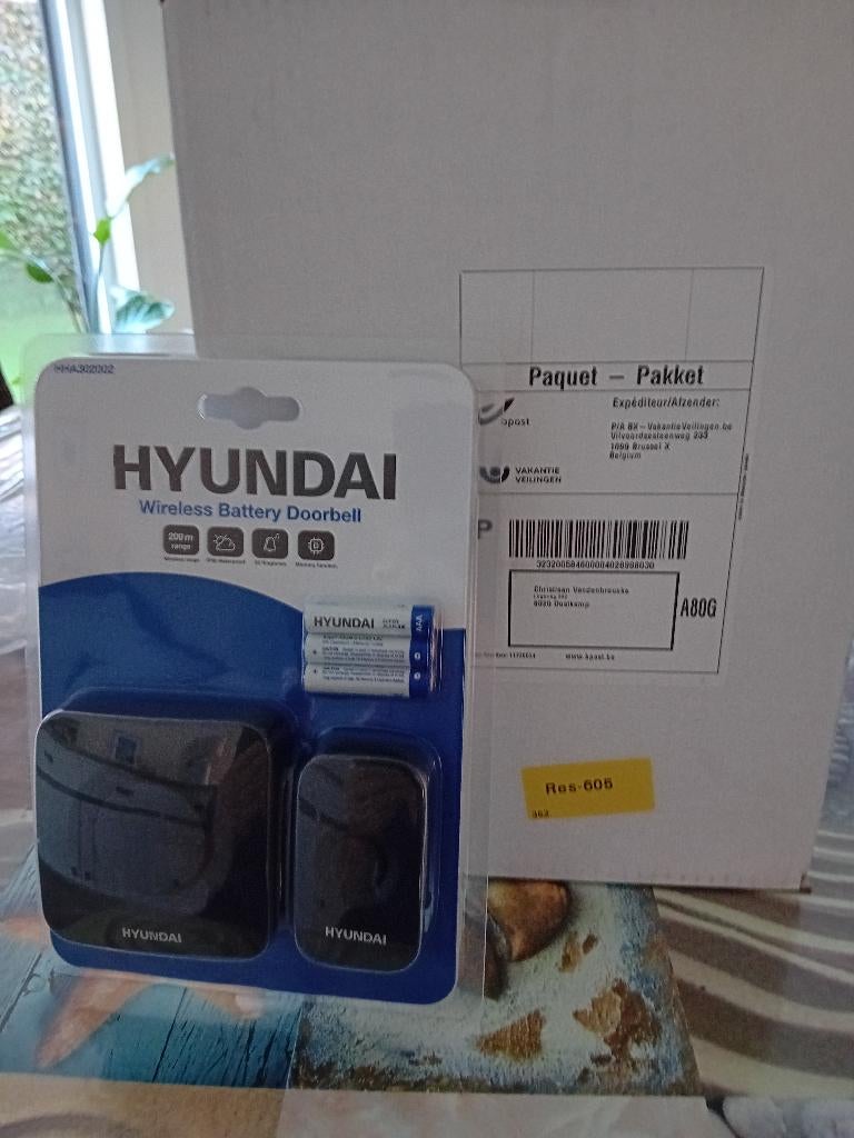 Deurbel te koop, Huis en Inrichting, Deurbellen, Ophalen, Nieuw, Draadloos