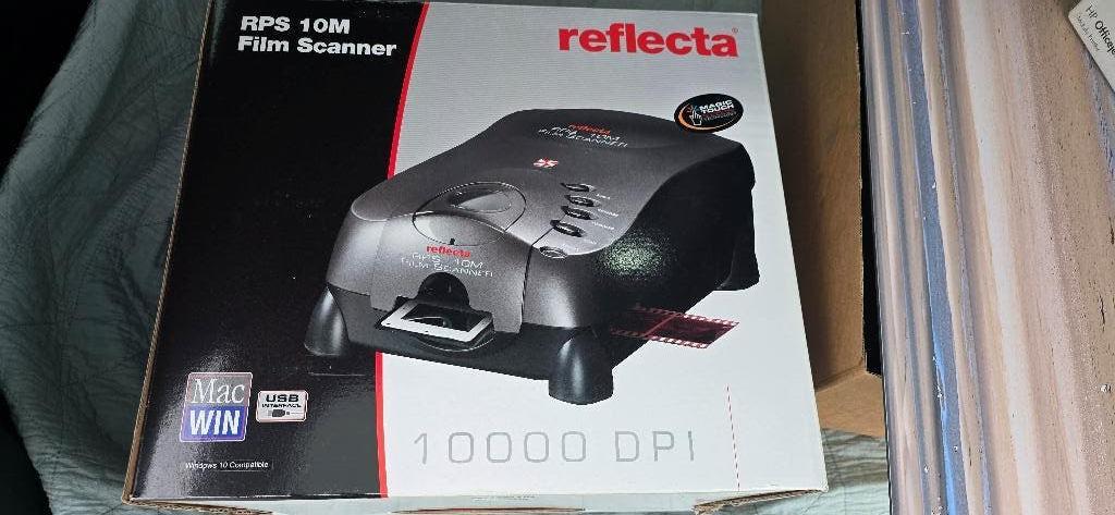 Film scanner REFLECTA  10 M NEUF, Computers en Software, Scanners, Ophalen, Diascanner, MacOS, Nieuw
