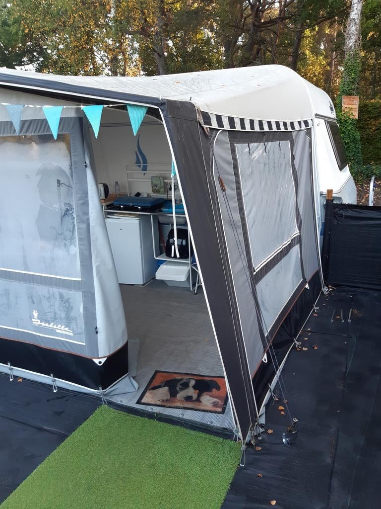 Voortent Isabella, Ophalen, Isabella