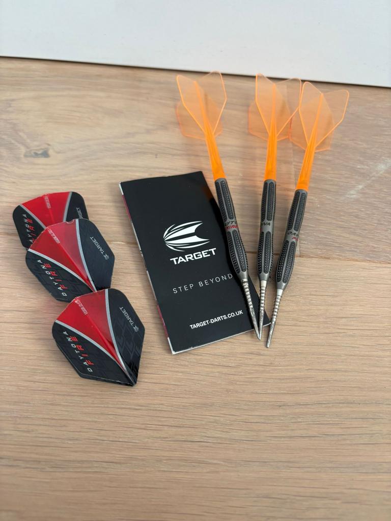Dartpijlen target daytona fire, Ophalen, Zo goed als nieuw