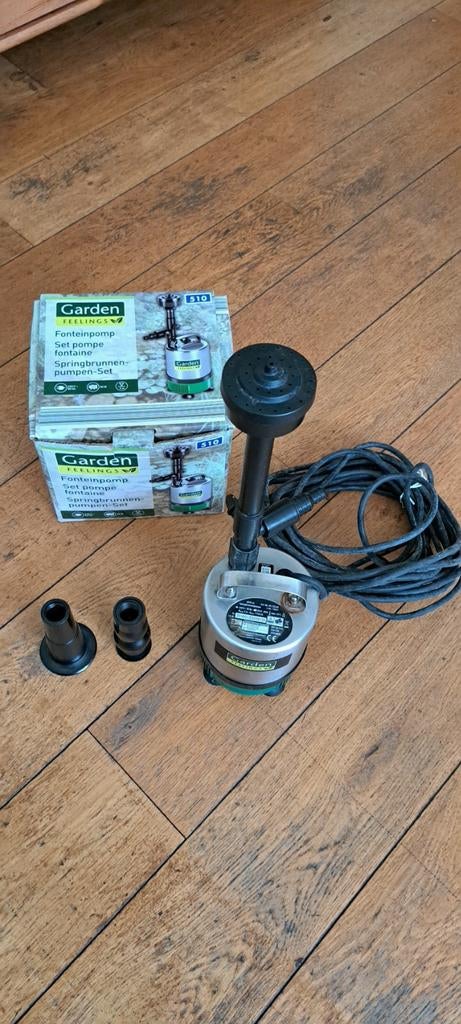 Water fontijn vijver pomp, Ophalen
