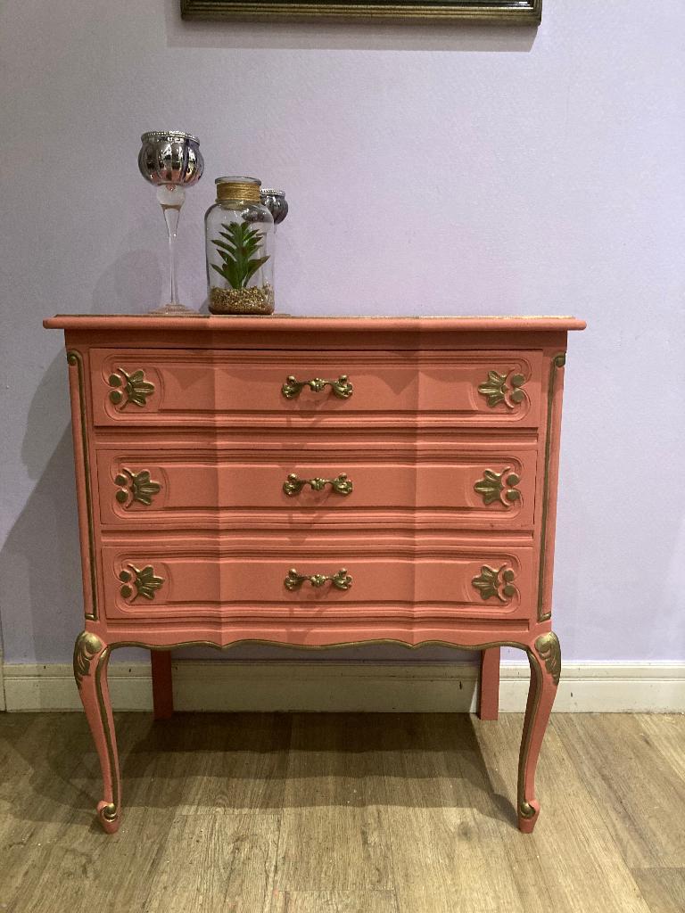 LANDELIJK LADEKASTJE, Huis en Inrichting, Kasten | Dressoirs, Ophalen, Eikenhout, 50 tot 100 cm, Met lade(s)