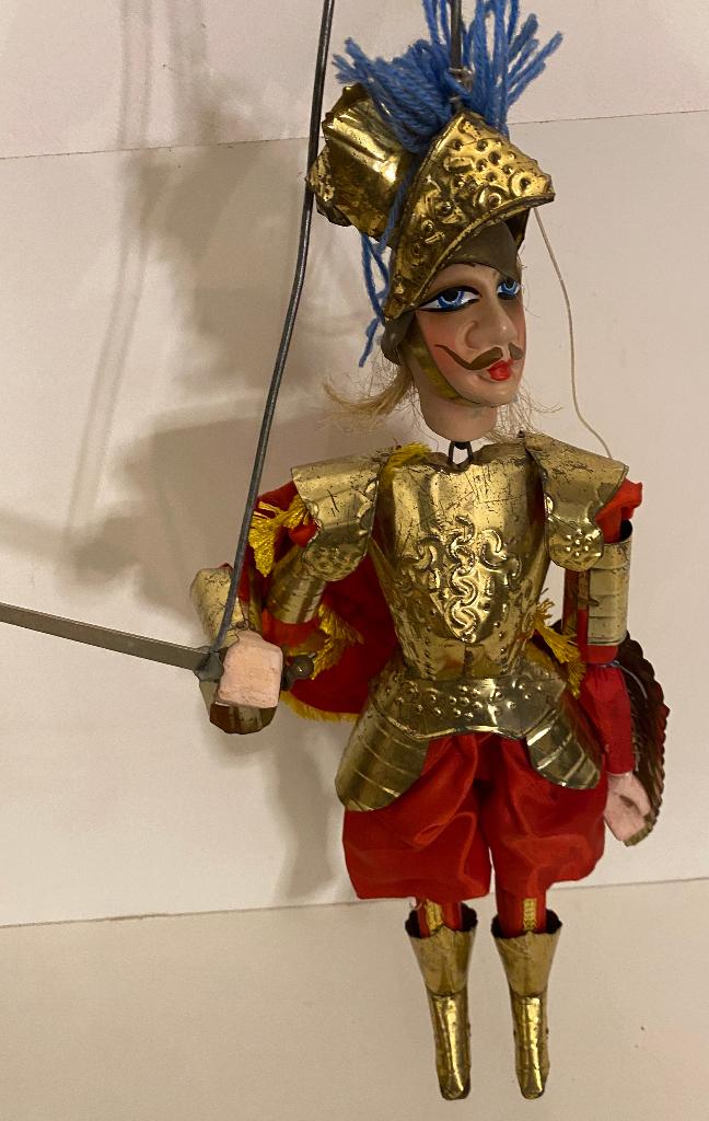 Marionnette traditionnelle sicilienne / Pupo sicilien, Antiquités & Art, Enlèvement