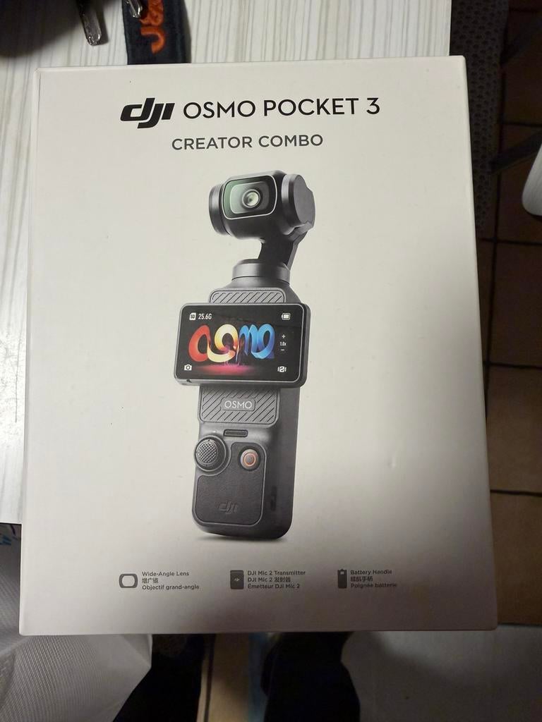 Dji osmo pocket 3 complets, Audio, Tv en Foto, Actiecamera's, Ophalen, Zo goed als nieuw