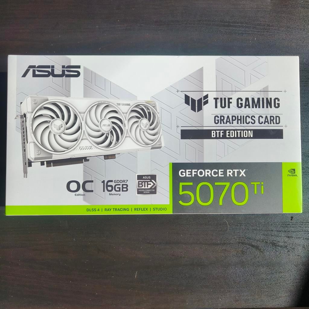 Asus GeForce 5070Ti, Computers en Software, Videokaarten, Ophalen of Verzenden, Nieuw, Nvidia