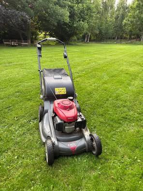 Tondeuse honda hrx 537, Tuin en Terras, Ophalen, Gebruikt, 50 cm of meer, Benzine-grasmaaier